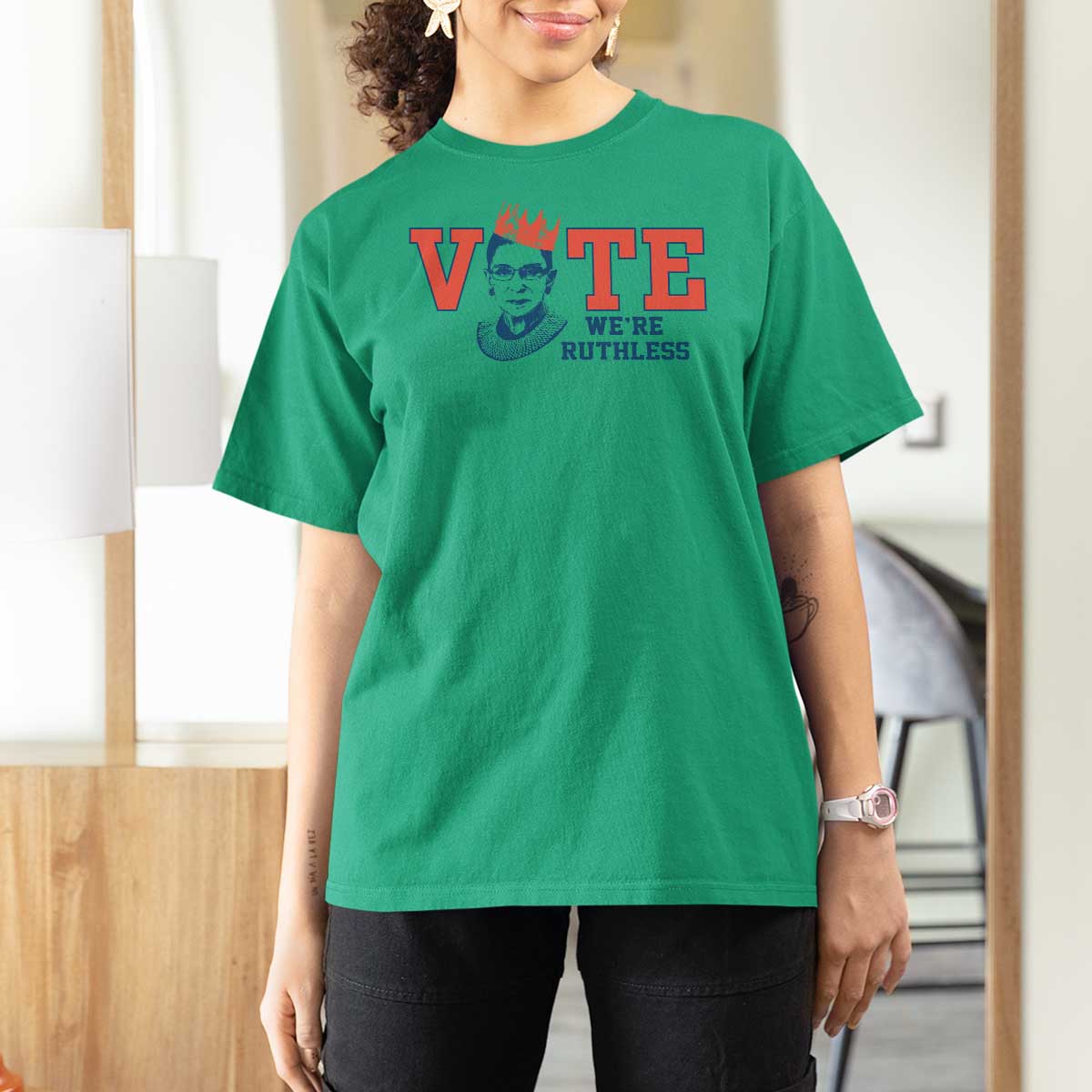 Vote We're Ruthless T Shirt For Women Feminist Women's Rights - Wonder Print Shop
