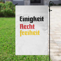 German Heritage Garden Flag Einigkeit Recht Freiheit Germany Flag - Wonder Print Shop