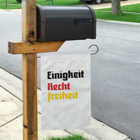 German Heritage Garden Flag Einigkeit Recht Freiheit Germany Flag - Wonder Print Shop