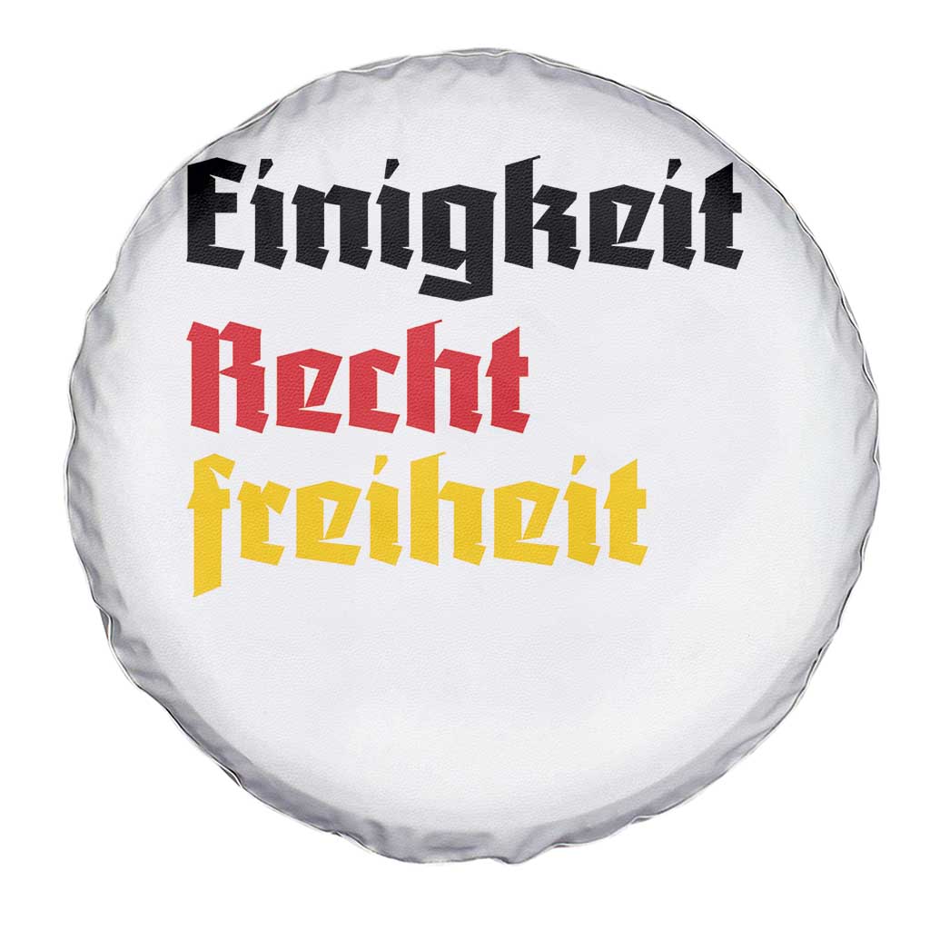 German Heritage Spare Tire Cover Einigkeit Recht Freiheit Germany Flag - Wonder Print Shop