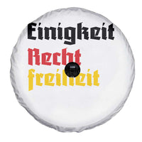 German Heritage Spare Tire Cover Einigkeit Recht Freiheit Germany Flag - Wonder Print Shop