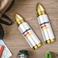 German Heritage Bullet Tumbler Einigkeit Recht Freiheit Germany Flag - Wonder Print Shop