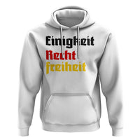 German Heritage Hoodie Einigkeit Recht Freiheit Germany Flag - Wonder Print Shop