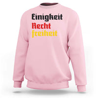 German Heritage Sweatshirt Einigkeit Recht Freiheit Germany Flag - Wonder Print Shop