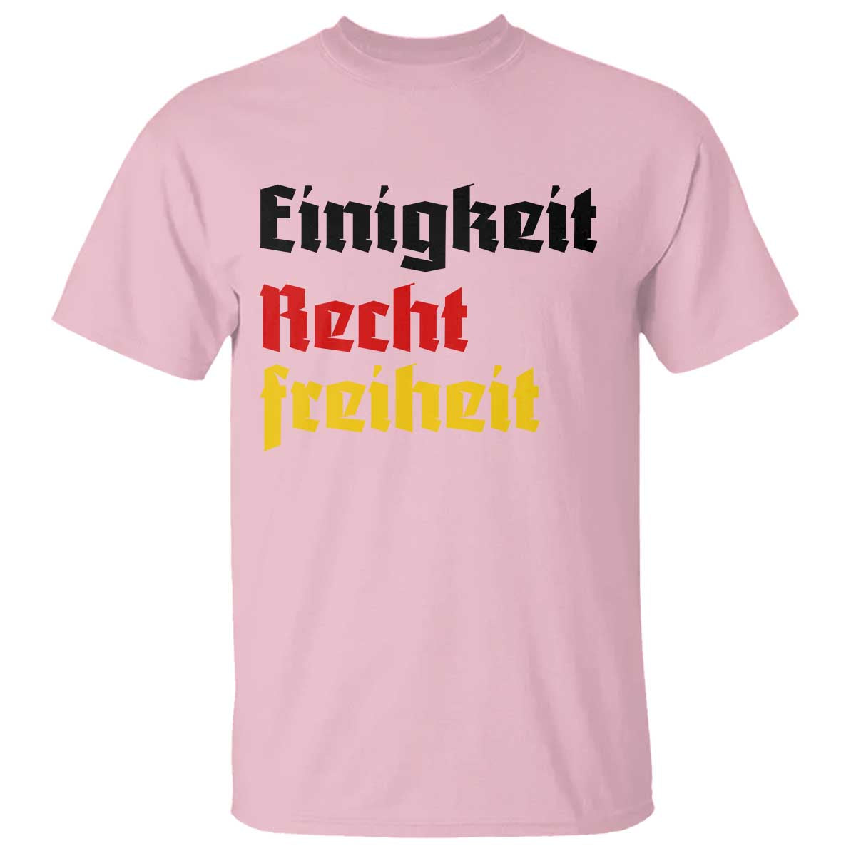 German Heritage T Shirt Einigkeit Recht Freiheit Germany Flag - Wonder Print Shop