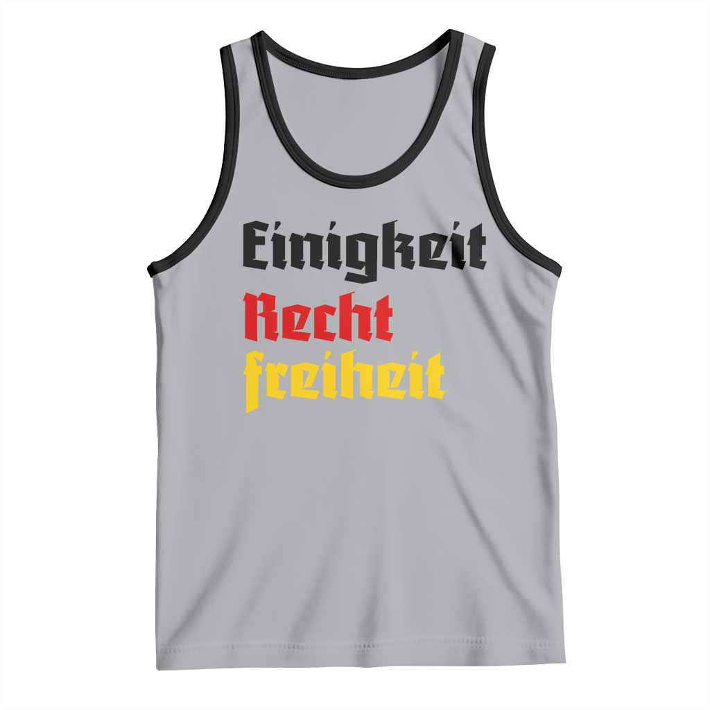 German Heritage Tank Top Einigkeit Recht Freiheit Germany Flag - Wonder Print Shop