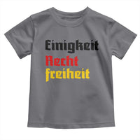 German Heritage Toddler T Shirt Einigkeit Recht Freiheit Germany Flag - Wonder Print Shop