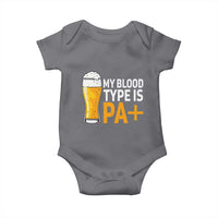 Funny My Blood Type Is IPA Baby Onesie IPA Beer Drinking - Wonder Print Shop