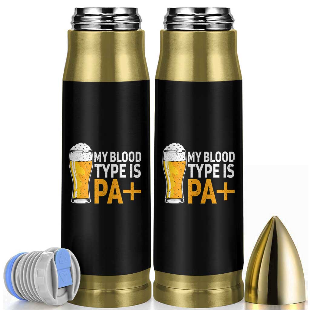 Funny My Blood Type Is IPA Bullet Tumbler IPA Beer Drinking - Wonder Print Shop