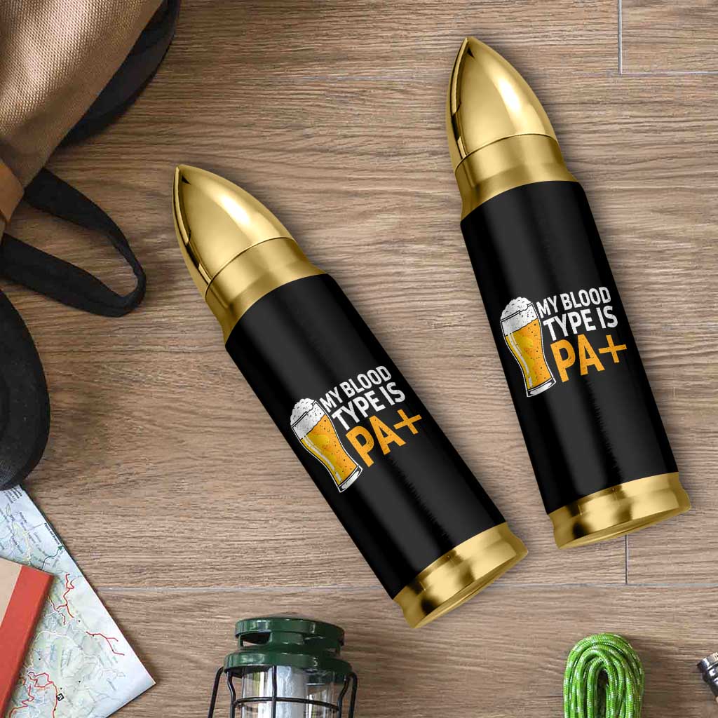 Funny My Blood Type Is IPA Bullet Tumbler IPA Beer Drinking - Wonder Print Shop