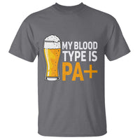 Funny My Blood Type Is IPA T Shirt IPA Beer Drinking - Wonder Print Shop