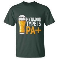Funny My Blood Type Is IPA T Shirt IPA Beer Drinking - Wonder Print Shop