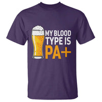Funny My Blood Type Is IPA T Shirt IPA Beer Drinking - Wonder Print Shop