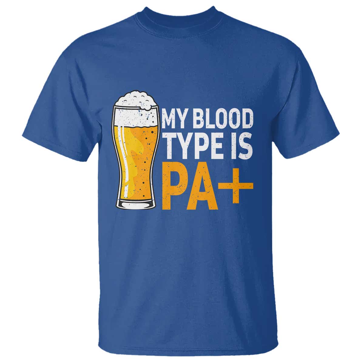 Funny My Blood Type Is IPA T Shirt IPA Beer Drinking - Wonder Print Shop