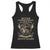 Never Underestimate An Old Man Who Has Native Blood Racerback Tank Top Native American Warrior - Wonder Print Shop