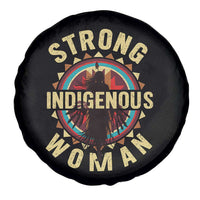 Strong Indigenous Woman Empowerment Spare Tire Cover Native American - Wonder Print Shop