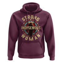 Strong Indigenous Woman Empowerment Hoodie Native American - Wonder Print Shop