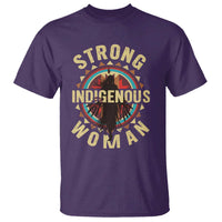 Strong Indigenous Woman Empowerment T Shirt Native American - Wonder Print Shop