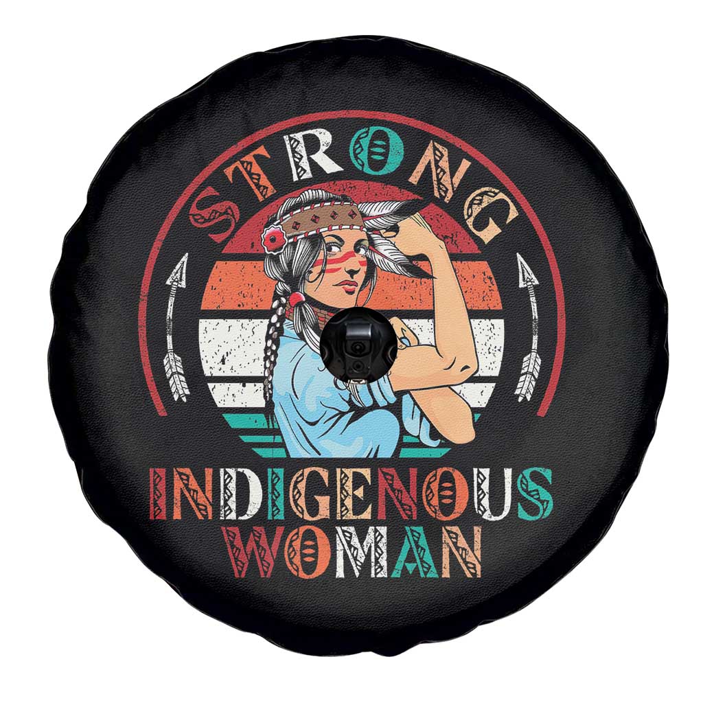 Strong Indigenous Woman MMIW Awareness Spare Tire Cover Native American - Wonder Print Shop