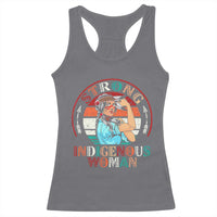 Strong Indigenous Woman MMIW Awareness Racerback Tank Top Native American - Wonder Print Shop