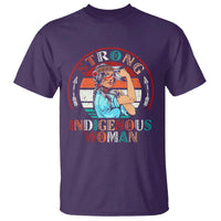 Strong Indigenous Woman MMIW Awareness T Shirt Native American - Wonder Print Shop