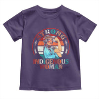 Strong Indigenous Woman MMIW Awareness Toddler T Shirt Native American - Wonder Print Shop