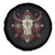 Native American Longhorn Bull Skull Tribal Arrows Spare Tire Cover - Wonder Print Shop