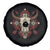 Native American Longhorn Bull Skull Tribal Arrows Spare Tire Cover - Wonder Print Shop
