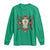 Native American Longhorn Bull Skull Tribal Arrows Long Sleeve Shirt - Wonder Print Shop