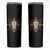 Native American Longhorn Bull Skull Tribal Arrows Skinny Tumbler - Wonder Print Shop
