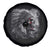Native American Indian Chief Skull Headdress Crow Spare Tire Cover - Wonder Print Shop