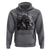 Native American Indian Chief Skull Headdress Crow Hoodie - Wonder Print Shop