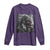 Native American Indian Chief Skull Headdress Crow Long Sleeve Shirt - Wonder Print Shop