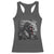 Native American Indian Chief Skull Headdress Crow Racerback Tank Top - Wonder Print Shop