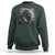 Native American Indian Chief Skull Headdress Crow Sweatshirt - Wonder Print Shop