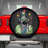 Funny Sitting Bull 90s Nostalgia Pop Art Spare Tire Cover Retro Native American Chief - Wonder Print Shop