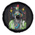 Funny Sitting Bull 90s Nostalgia Pop Art Spare Tire Cover Retro Native American Chief - Wonder Print Shop