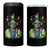 Funny Sitting Bull 90s Nostalgia Pop Art 4 in 1 Can Cooler Tumbler Retro Native American Chief - Wonder Print Shop