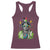 Funny Sitting Bull 90s Nostalgia Pop Art Racerback Tank Top Retro Native American Chief - Wonder Print Shop