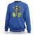 Funny Sitting Bull 90s Nostalgia Pop Art Sweatshirt Retro Native American Chief - Wonder Print Shop