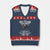 I Am Navy Veteran V-Neck Knit Sweater Vest I Served I Sacrificed I have Anger Issues Bald Eagle USA Flag - Wonder Print Shop