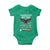 I Am A Grumpy Veteran I Served I Sacrificed I Dont Regret Baby Onesie American Flag Bald Eagle - Wonder Print Shop