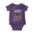 I Am A Grumpy Veteran I Served I Sacrificed I Dont Regret Baby Onesie American Flag Bald Eagle - Wonder Print Shop