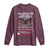 I Am A Grumpy Veteran I Served I Sacrificed I Dont Regret Long Sleeve Shirt American Flag Bald Eagle - Wonder Print Shop