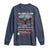 I Am A Grumpy Veteran I Served I Sacrificed I Dont Regret Long Sleeve Shirt American Flag Bald Eagle - Wonder Print Shop
