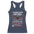 I Am A Grumpy Veteran I Served I Sacrificed I Dont Regret Racerback Tank Top American Flag Bald Eagle - Wonder Print Shop