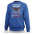 I Am A Grumpy Veteran I Served I Sacrificed I Dont Regret Sweatshirt American Flag Bald Eagle - Wonder Print Shop