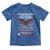 I Am A Grumpy Veteran I Served I Sacrificed I Dont Regret Toddler T Shirt American Flag Bald Eagle - Wonder Print Shop