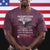 I Am A Grumpy Veteran I Served I Sacrificed I Dont Regret T Shirt American Flag Bald Eagle - Wonder Print Shop