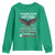 I Am A Grumpy Veteran I Served I Sacrificed I Dont Regret Youth Sweatshirt American Flag Bald Eagle - Wonder Print Shop